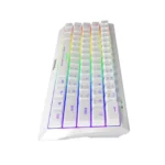 Tastatura Marvo Hecate 61R KG962 mehanička, crveni svičevi, pozadinsko osvetljenje bela - Slika 3