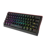 Tastatura Marvo Hecate 61R KG962 mehanička, crveni svičevi, pozadinsko osvetljenje crna - Slika 2