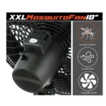 Stojeći ventilator Fox FS-1825 Mosquito 102-116W - Slika 3