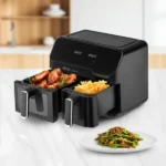 AirFryer Ufesa Storm/dupla posuda/9L(5.5L+3.5L)8 programa/crna - Slika 2