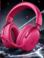 Bežične gaming slušalice MCHOSE V9 Pro rose red - Slika 2