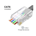 Prolazni mrežni utikač RJ45 Cat 6 TS51P/Cat6 - Slika 2