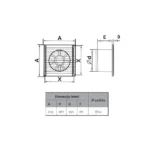 Ventilator ERA E150S - Slika 2