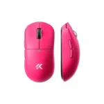 Bežični gaming miš MCHOSE A5 V3 Ultra Rose Red /PAW3395/8KHz pooling/Omron Mechanical