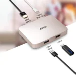 USB docking station ATEN UH3235 USB-C 4K Ultra mini - Slika 2