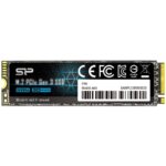Silicon Power SSD P34A60 512GB M.2, 2280, PCIe 4.0 x4, Read/Write: 2200 / 1600 MB/s