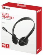 Slušalice TRUST Primo Chat Headset žicne/3,5mm+2x3,5mm/crna