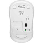 LOGITECH M240 Bluetooth Mouse - OFF WHITE - SILENT - Slika 6