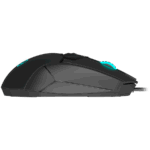 LORGAR Stricter 579, gaming mouse, 9 programmable buttons, Pixart PMW3336 sensor, DPI up to 12 000, 50 million clicks buttons lifespan, 2 switches, built-in display, 1.8m USB soft silicone cable, Matt UV coating with glossy parts and RGB lights with 4 LED flowing modes, size: 131*72*41mm, 0.127kg, black - Slika 6