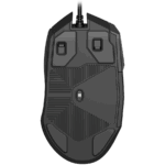 LORGAR Stricter 579, gaming mouse, 9 programmable buttons, Pixart PMW3336 sensor, DPI up to 12 000, 50 million clicks buttons lifespan, 2 switches, built-in display, 1.8m USB soft silicone cable, Matt UV coating with glossy parts and RGB lights with 4 LED flowing modes, size: 131*72*41mm, 0.127kg, black - Slika 7
