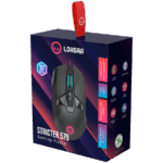 LORGAR Stricter 579, gaming mouse, 9 programmable buttons, Pixart PMW3336 sensor, DPI up to 12 000, 50 million clicks buttons lifespan, 2 switches, built-in display, 1.8m USB soft silicone cable, Matt UV coating with glossy parts and RGB lights with 4 LED flowing modes, size: 131*72*41mm, 0.127kg, black - Slika 8