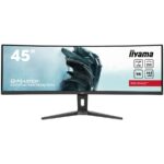 Iiyama G-MASTER Red Eagle GCB4580DQSN-B1LED monitor gaming curved 45" (44.5" viewable) 5120 x 1440 Dual Quad HD @ 165 Hz VA 450 cd/m² 3000:1 HDR400 0.8 ms 2xHDMI DisplayPort speakers black matte GCB4580DQSN-B1