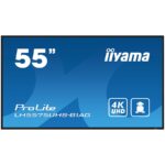 55" 4K UHD Professional Digital Signage 24/7 display featuring Android OS, FailOver andIntel® SDM slot