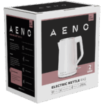 AENO Electric Kettle EK2: 1850-2200W, 1.5L, Strix, Double-walls, Non-heating body, Auto Power Off, Dry tank Protection - Slika 5