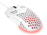 Miš TRUST GXT928W HELOX žicni/gaming/bela - Slika 2