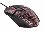 Miš TRUST GXT113 FELOX LED GAMING/crna - Slika 3