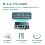 LAN Switch TP-LINK TL-SG105PE 5port 10/100/1000Mbps/4PoE/Metal - Slika 5