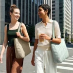 TOMTOC TERRA T38 PUFFY LAPTOP TOTE BAG NATURAL SAND T38M1K2 - Slika 5