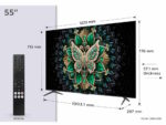 Televizor TCL 55C6K/QLED-Mini LED/55"/4K UHD/144Hz/Google TV/crna - Slika 3
