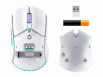 Miš HyperX Pulsefire Haste 2 Core Wls Wht/Grn/Pur/Gaming/bela - Slika 5