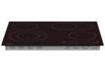 Ugradna ploca TESLA HV6411MX/staklokeramicka/4 zone/51,9cm/crna - Slika 2