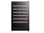Vinska vitrina TESLA RW092M/G/93L/47x47x84,5cm/crna