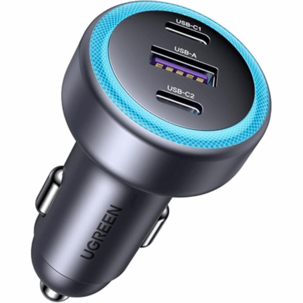 UGREEN 30W 3-Port Fast Car Charger EC307