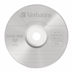 VERBATIM DVD-RW 4.7GB 4X 43552 MATT SILVER - Slika 2