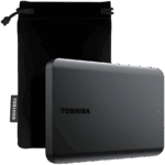 Toshiba External Hard Drive Canvio Basics Excl (2.5" 4TB, USB3.2 Gen 1, Black)