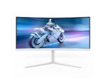 Monitor PHILIPS 34M2C5501A/00 34"/VA,zakrivljen,21:9/3440x1440/180Hz/1ms GtG/HDMIx2,DP,USB/bela