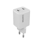 CANYON charger CU35CC GaN 35W 2xPD EU White