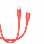 Tellur Silicone USB-C to Lightning kabl 3A PD30W 1m crveni - Slika 2