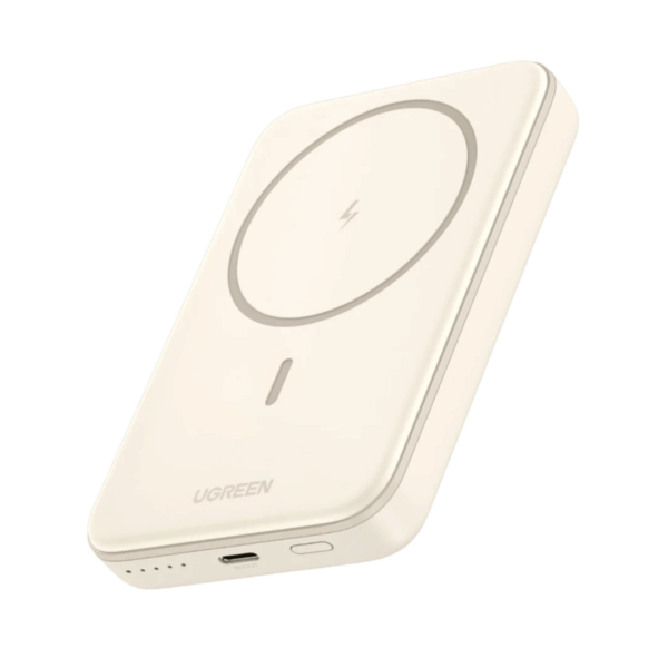 UGREEN 10000mAh Magnetic Wireless Power Bank Beige PB561 (25208)