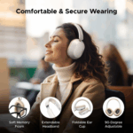 UGREEN HiTune Max5c Hybrid ANC Headphones White HP203 (35758) - Slika 3
