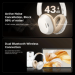 UGREEN HiTune Max5c Hybrid ANC Headphones White HP203 (35758) - Slika 6